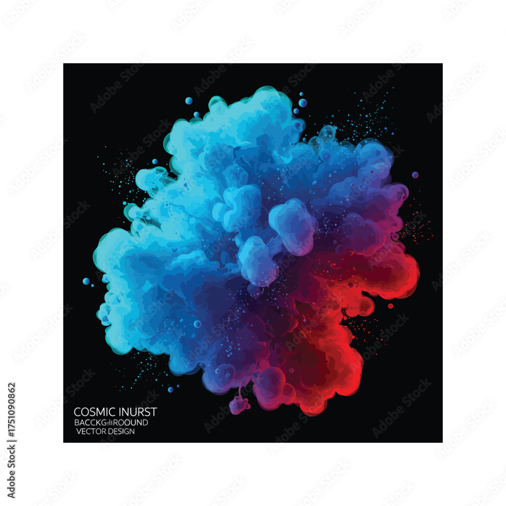 custom made wallpaper toronto digitalAbstract artistic blue watercolor paint splash texture pattern background design