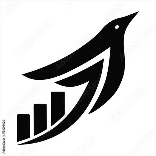 Bird Growth Chart Statistics Logo