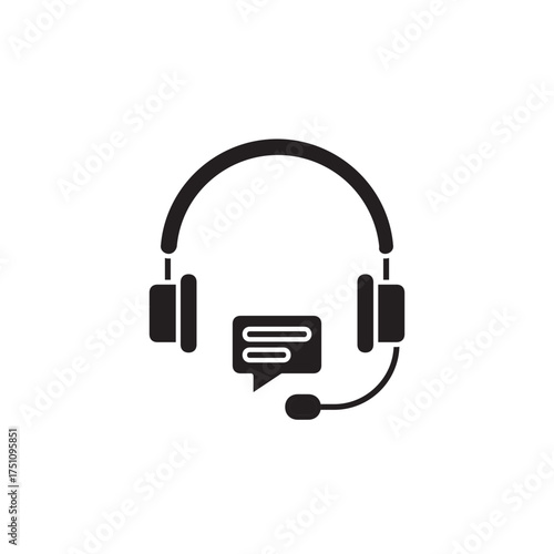 Headset Chat Icon