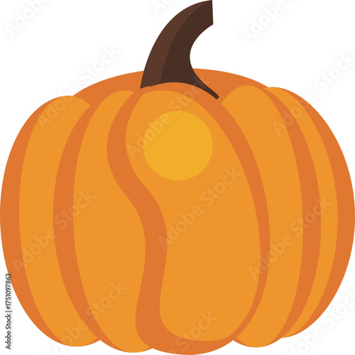 pumpkin isolated on white background