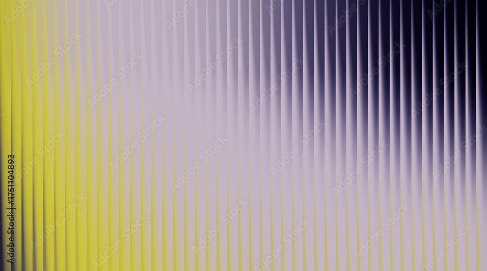 Obraz premium Vertical Ribbed Texture with Yellow and Purple Gradient Transition abstract background