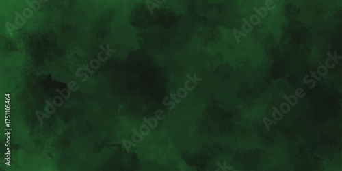 abstract cloud and vapor texture background. Black and Green smoke aquarelle smudge illustration. Paint leaks and ombre effects,Vivid textured aquarelle painted art design background.