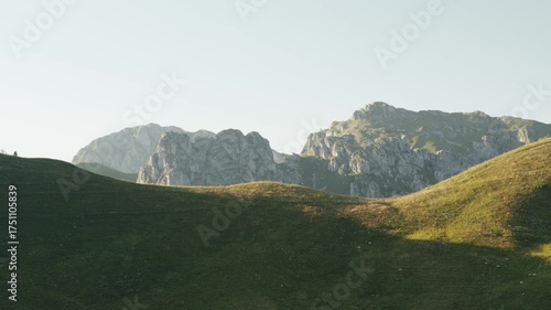 mountain landscape in the morning