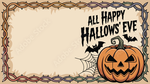 Happy All Hallows' Eve Halloween Eve Celebration