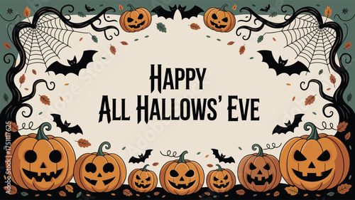 Happy All Hallows' Eve Halloween Eve Celebration