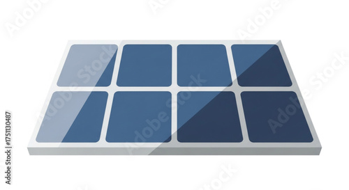 Solar panel, representing renewable energy, sustainability, and clean power generation for a greener and brighter future