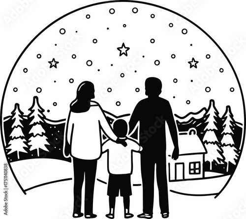 Children waiting for Santa’s arrival