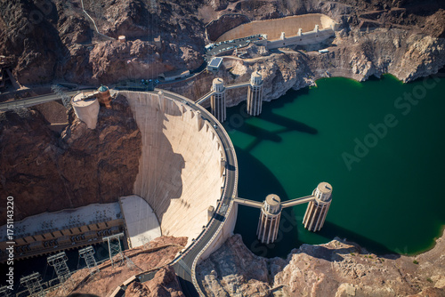 hoover dam panorama