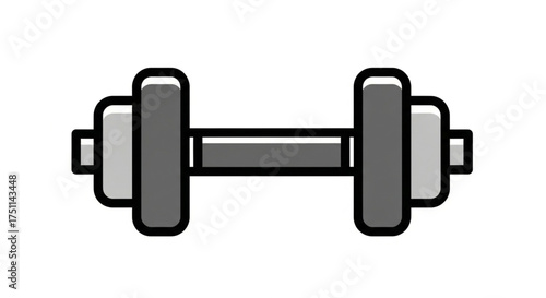 Dumbbell is a versatile fitness equipment used for strength training, muscle building, and overall physical conditioning