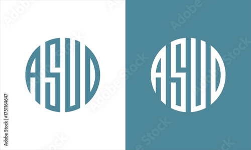 Elegant monogram logo for brand identity and stylish modern design projects, available in versatile color schemes for maximum impact and memorability