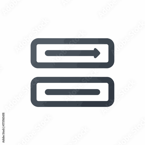 Sleek UI Skip Previous Navigation Icon