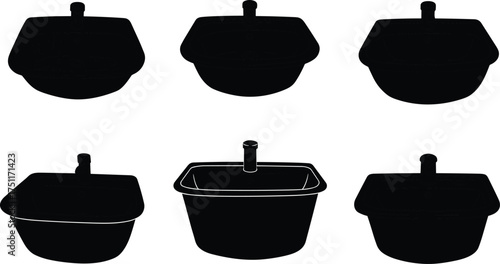 Toilet bowl silhouettes, bathroom fixtures, plumbing design, sanitary ware, modern toilet, restroom equipment, ceramic toilet, water closet, hygiene, interior design