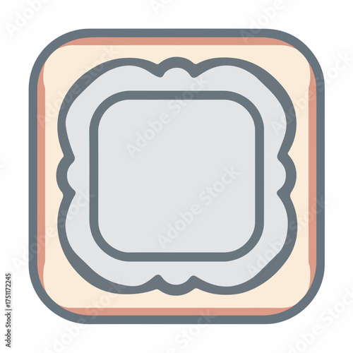 Minimalistic Outline Subscription Icon Design