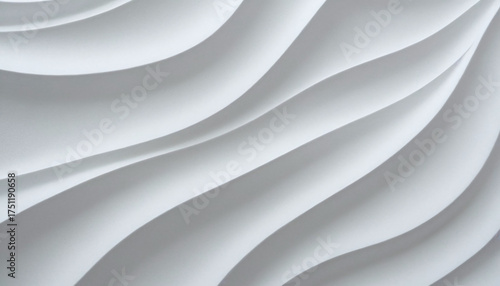 Modern wave pattern texture on styrofoam surface creating unique visual effects for architectural models or product design applications with smooth flowing lines and contemporary aesthetics