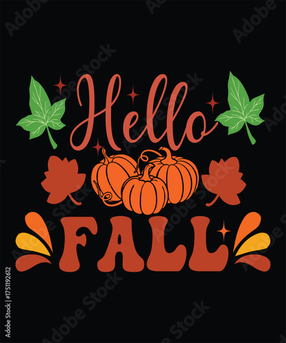 hallo fall t-shirt 