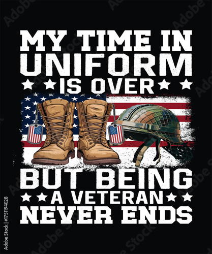 Veteran T-shirt Design 