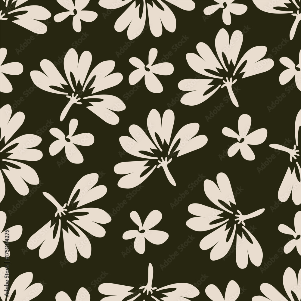 Obraz premium seamless floral pattern