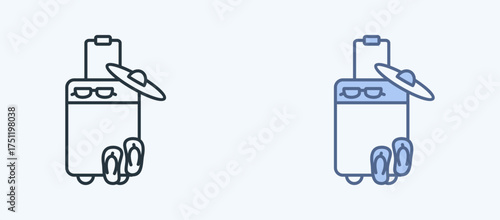 Travel Accessories Multiple Style Icon Collection