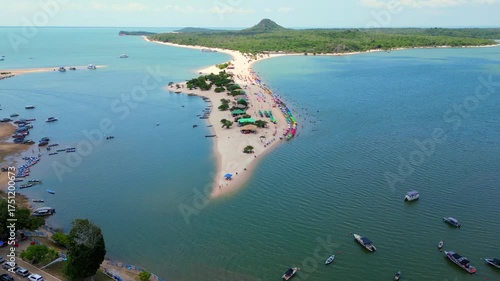 Aerial drone footage over 