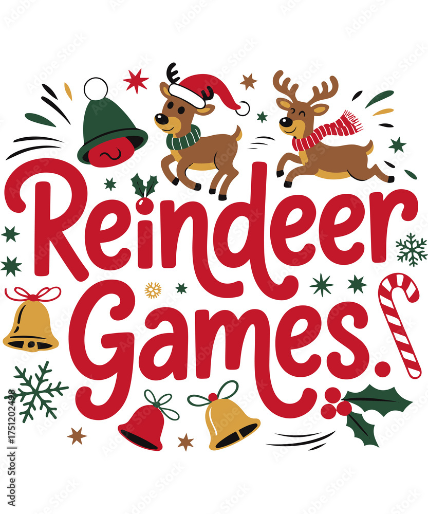 Fototapeta premium Reindeer Games
