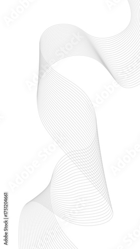 Creative abstract curved line texture background
