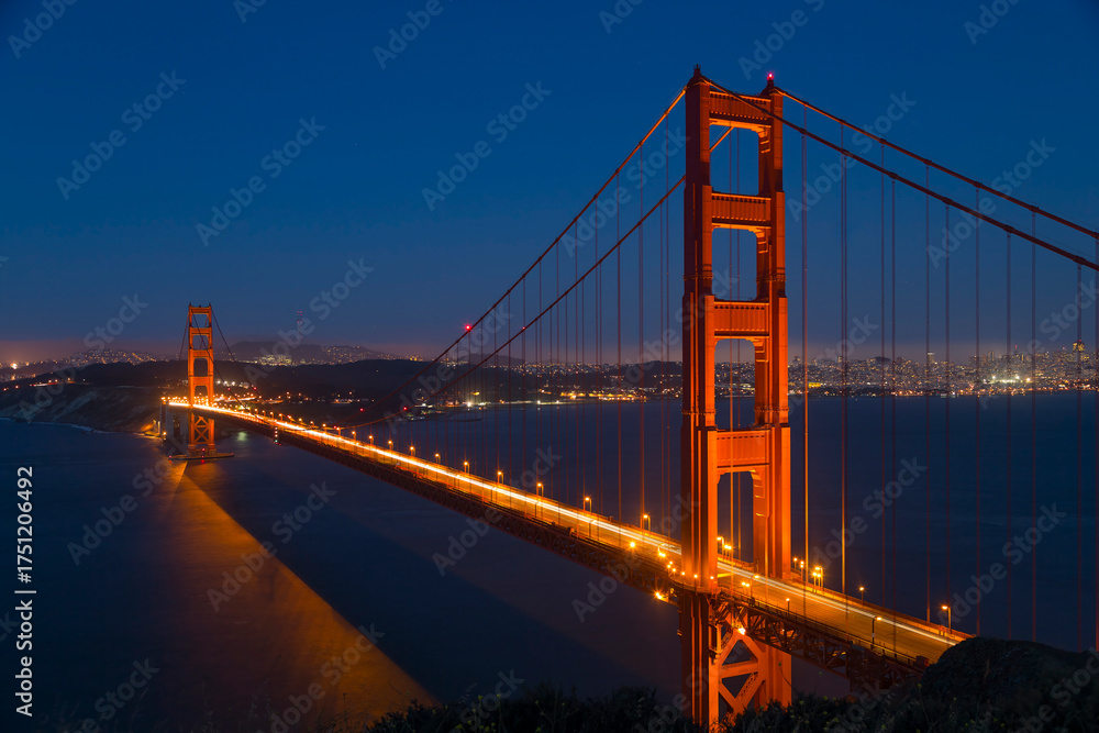 Obraz premium San Francisco Golden Gate Bridge.