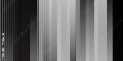 Silver and Black Metallic lines Background, Alloy or Aluminum Polished Metal, Shiny Steel Texture. Professional Foil Paper Effect for Design.