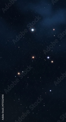 Celestial Canvas - A Night Sky Tapestry of Stars and Cosmic Dust.