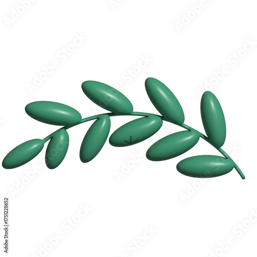 green olive branch