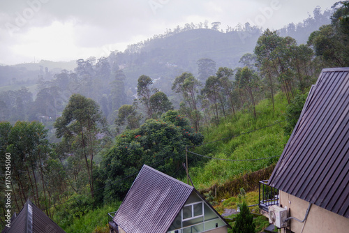 Houses at The Waterfall Villas in Sri Lanka.