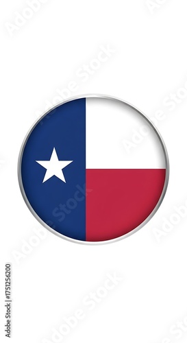 Free Download Texas State Flag Button - A Symbol of Lone Star Pride. - GFXLoad