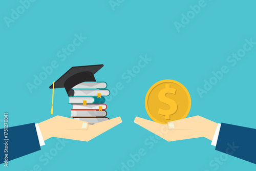 Investment in knowledge, student loan and scholarship	