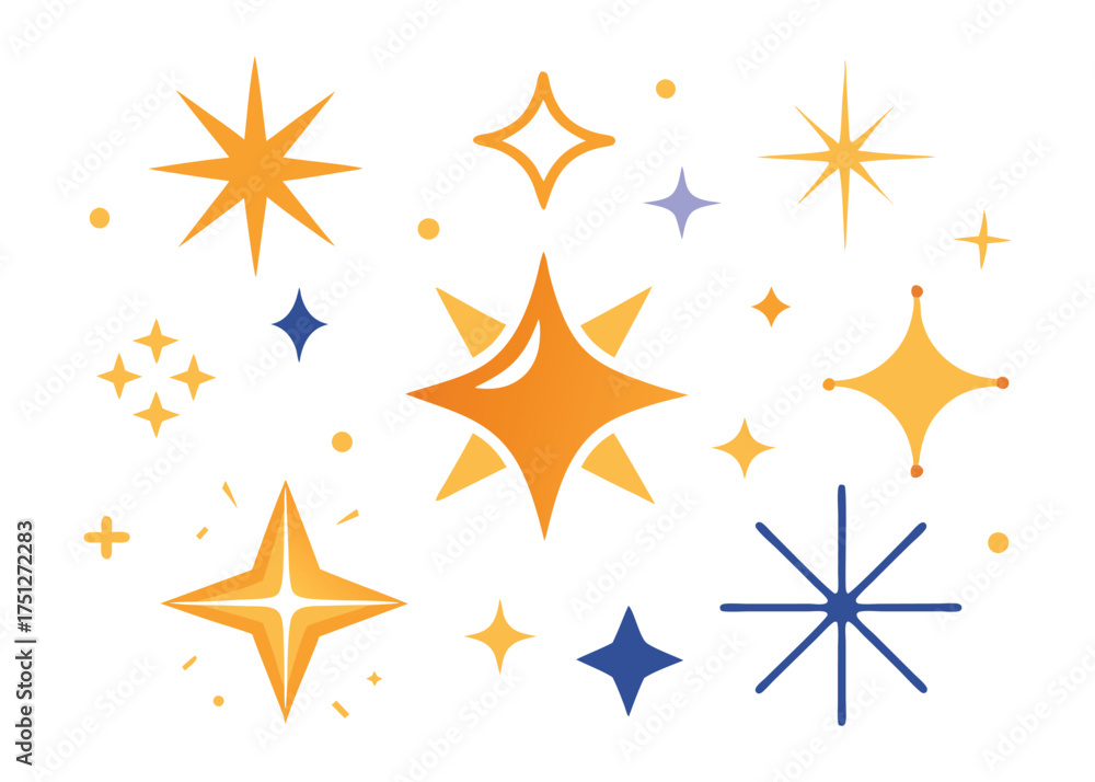 Obraz premium Futuristic Shiny Icons for Web and Graphic Design