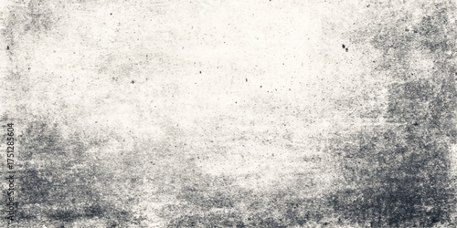 Grayscale Fading Grunge Texture with Dust Specks Overlay.