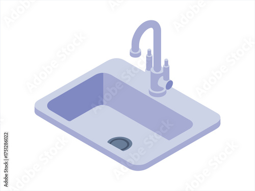 Stylized illustration of kitchen appliances and utensils isolated on transparent background