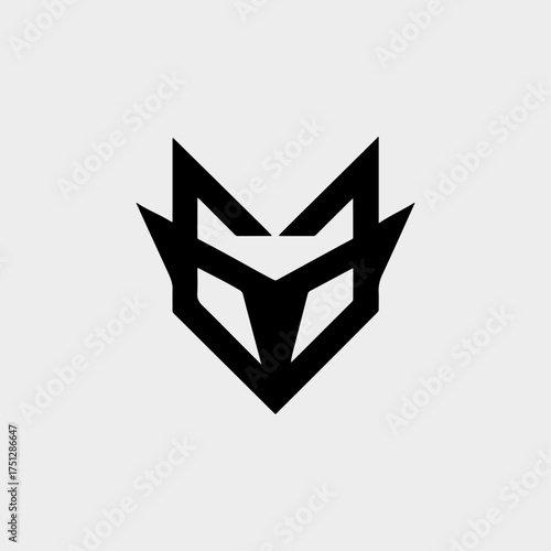 Vector Fox  Modern logo design 