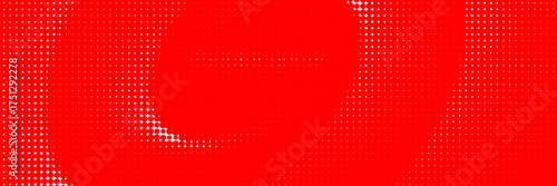 Dots halftone orange color pattern gradient texture with technology digital background. Dots pop art comics with summer background.