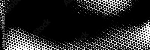 Halftone faded gradient texture. Grunge halftone grit background. White and black sand noise wallpaper. Retro pixilated vector backdrop