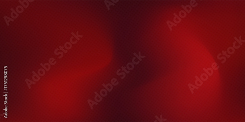 Abstract red gradient background, light and shadow on the backdrop with dimensions, hot tone wall with intense color, horizontal wallpaper.
