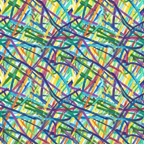 Vibrant Abstract Scribbles - A Colorful and Energetic Background Design.