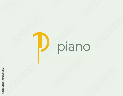 A sophisticated logo featuring a creative letter 'P' design with subtle artistic flair, conveying professionalism and creativity, suited for various businesses and industries.