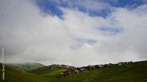 The Black Sea region in eastern Türkiye is famous for its high mountain plateaus, the most popular of which are the Uzungöl and Sultan Murat plateaus.01.08.2025, Trabzon,Türkiye