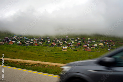 The Black Sea region in eastern Türkiye is famous for its high mountain plateaus, the most popular of which are the Uzungöl and Sultan Murat plateaus.01.08.2025, Trabzon,Türkiye