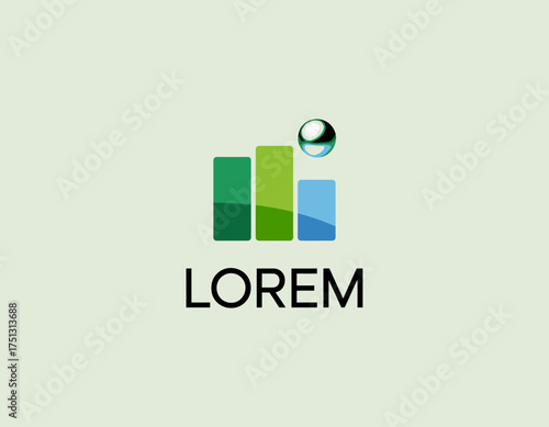 This vibrant image showcases a colorful bar graph design, visually representing data, growth, and analytics in a sleek and modern format that captures viewer attention.