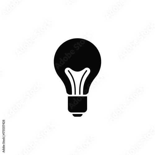 Modern LED Light Bulb Shape – Contemporary Energy Iconf