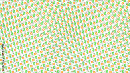 Seamless Flower Pattern | Elegant Floral Background Design for Fabric, Wallpaper, and Branding