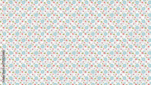 Seamless Flower Pattern | Elegant Floral Background Design for Fabric, Wallpaper, and Branding