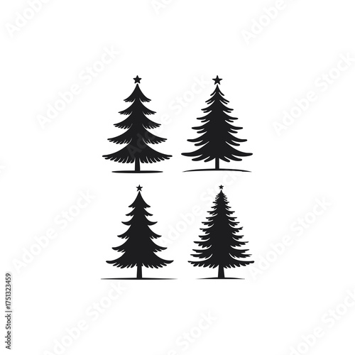 design vector tree christmas new year