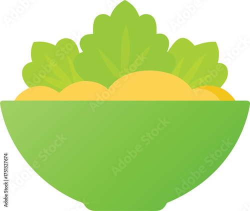 caesar salad clip art on transparent background