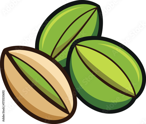 pistachio nuts clip art on transparent background